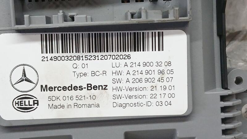Modulo Electronico para Mercedes-Benz Clase C (W206)