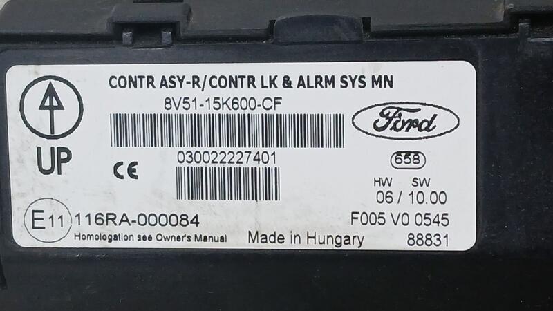 Modulo Electronico para Ford Fiesta (Cb1)