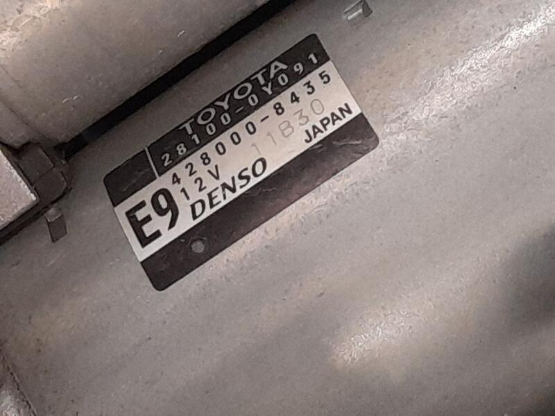 Motor Arranque para Toyota Yaris (_P13_)