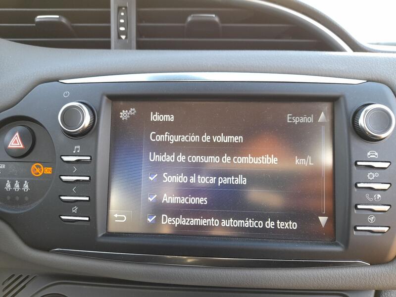 Sistema Navegacion Gps para Toyota Yaris (_P13_)