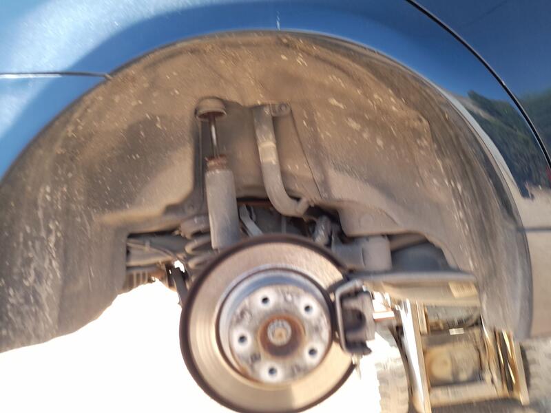 Plastico Pase Rueda Tras. Dch. para Bmw 3 (E90)
