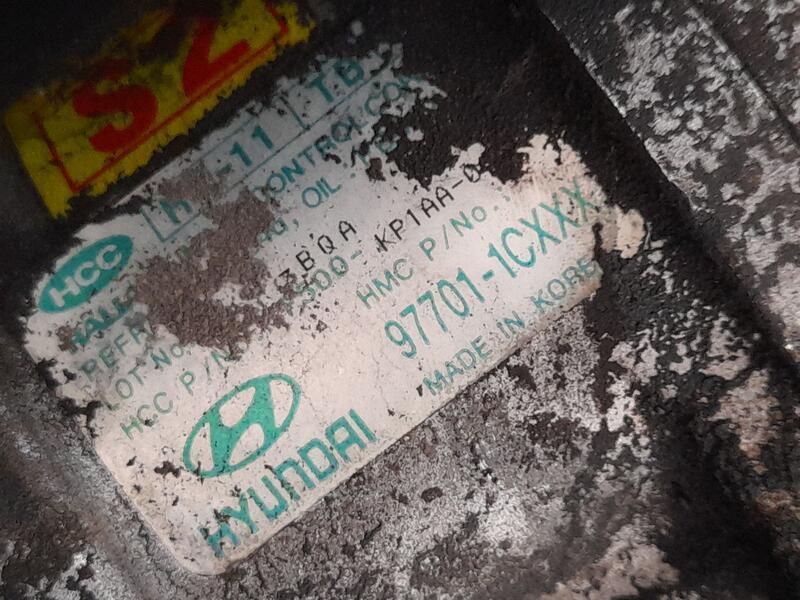 Compresor Aire Acondicionado para Hyundai Getz (Tb)