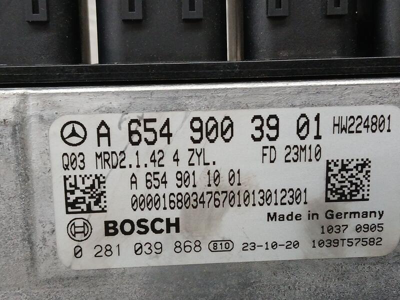 Centralita Motor Uce para Mercedes-Benz Clase C (W206)
