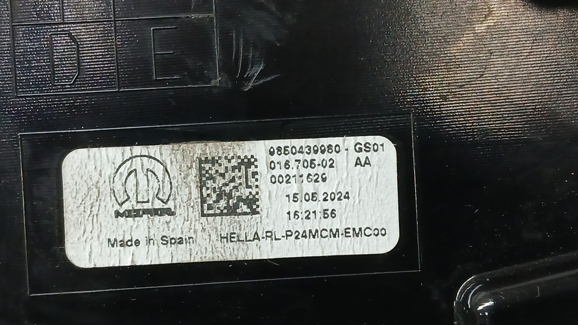 Piloto Trasero Derecho Exterior para Peugeot 2008 Ii (Ud_, Us_, Uy_, Uj_, Ur_, Uc_)