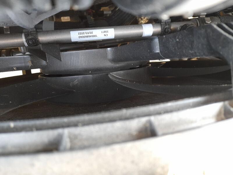 Electroventilador para Maserati Grecale
