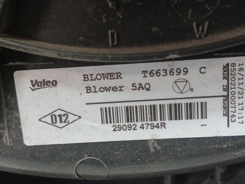 Electroventilador para Renault Kangoo