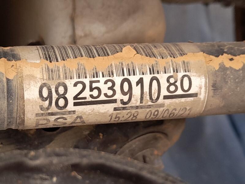 Transmision Delantera Izquierda para Opel Corsa F (P2Jo)