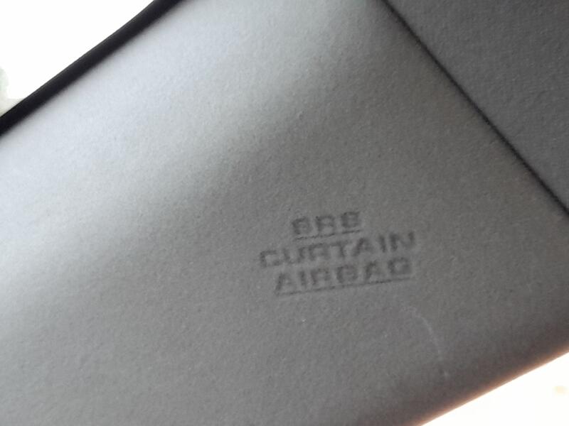 Airbag Cortina Delantero Derecho para Toyota Prius (Hw2)