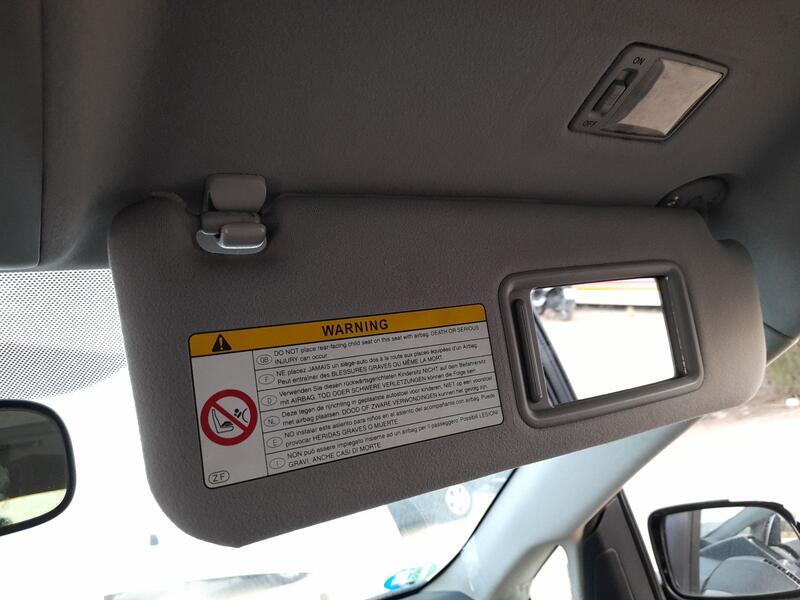 Parasol Derecho para Toyota Prius (Hw2)