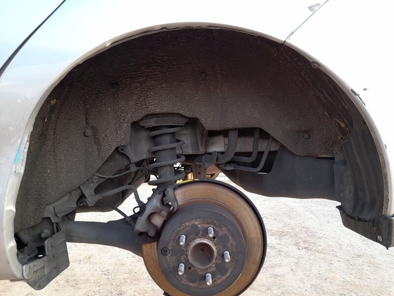 Plastico Pase Rueda Tras. Izq. para Toyota Prius (Hw2)