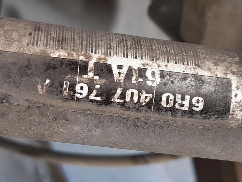 Transmision Delantera Izquierda para Volkswagen Polo V (6R1, 6C1)