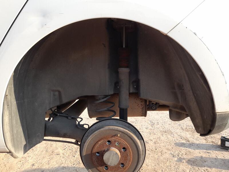 Plastico Pase Rueda Tras. Izq. para Seat Ibiza Iv (6J5, 6P1)