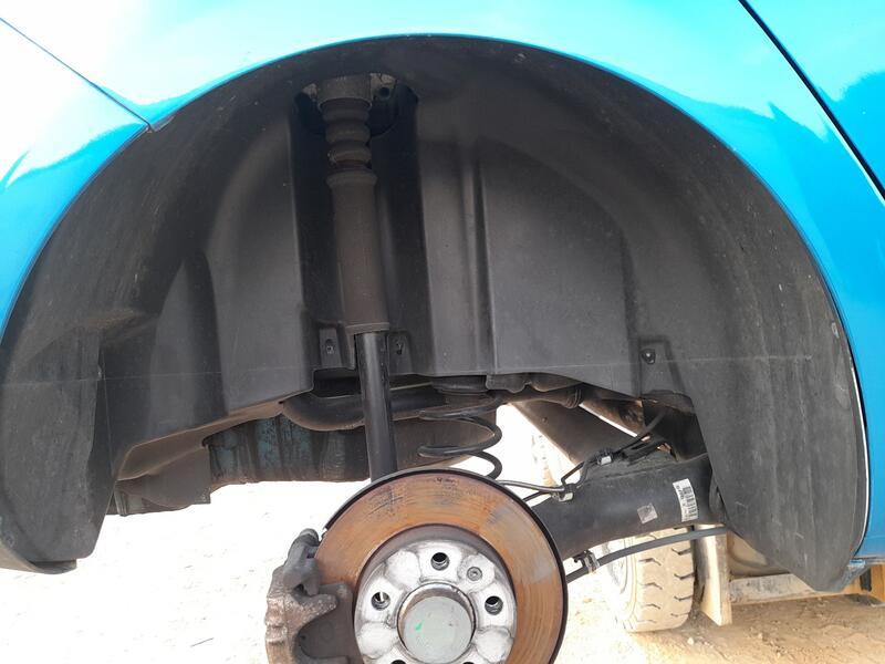 Plastico Pase Rueda Tras. Dch. para Seat Ibiza Iv (6J5, 6P1)