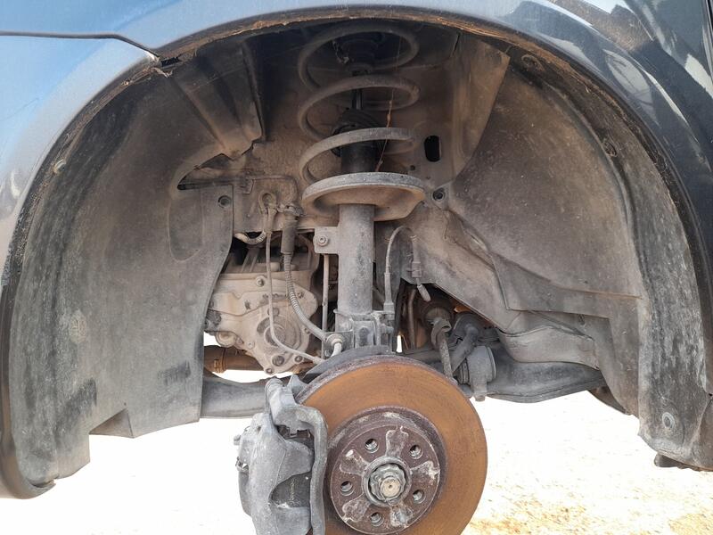 Plastico Pase Rueda Del. Izq. para Lancia Phedra (179_)