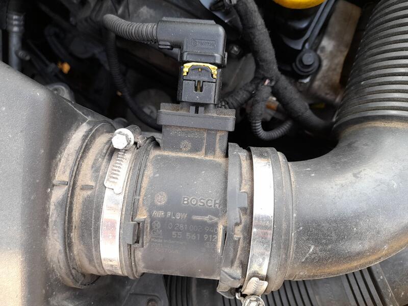 Caudalimetro para Opel Meriva B Monospace (S10)