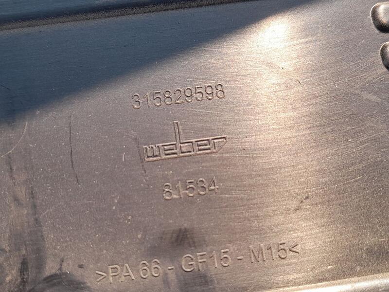 Tapa Motor para Opel Meriva B Monospace (S10)