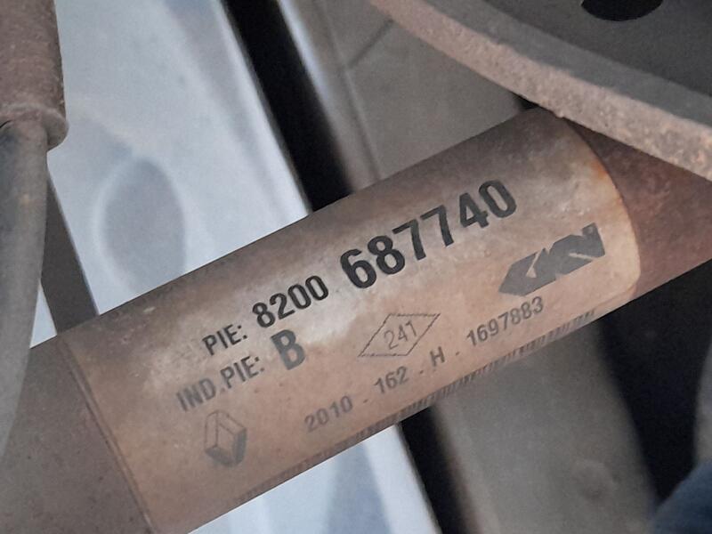 Transmision Delantera Derecha para Renault Kangoo / Grand Kangoo Ii (Kw0/1_)