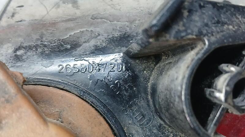 Piloto Trasero Derecho Paragolpes para Renault Megane Iv Berlina 5P
