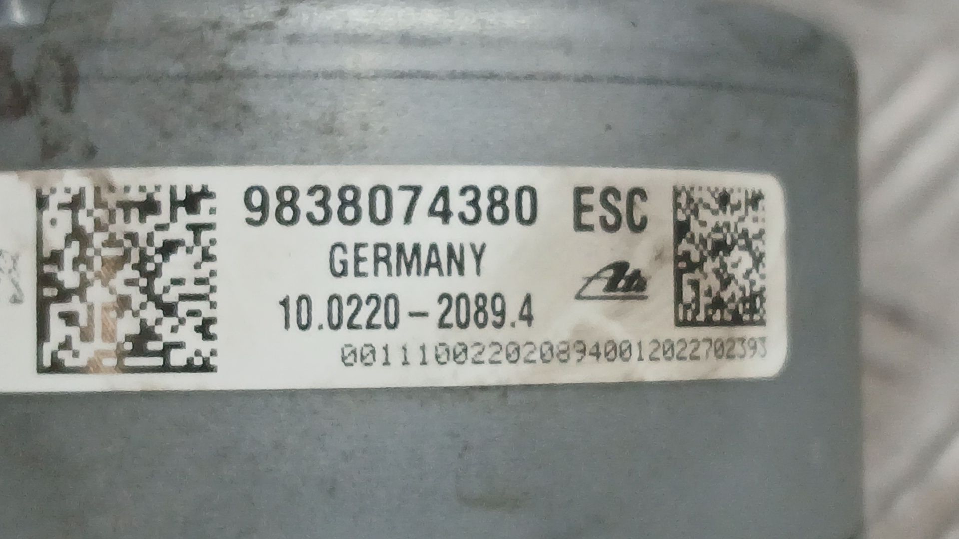 Abs para Peugeot 2008 Ii (Ud_, Us_, Uy_, Uj_, Ur_, Uc_)