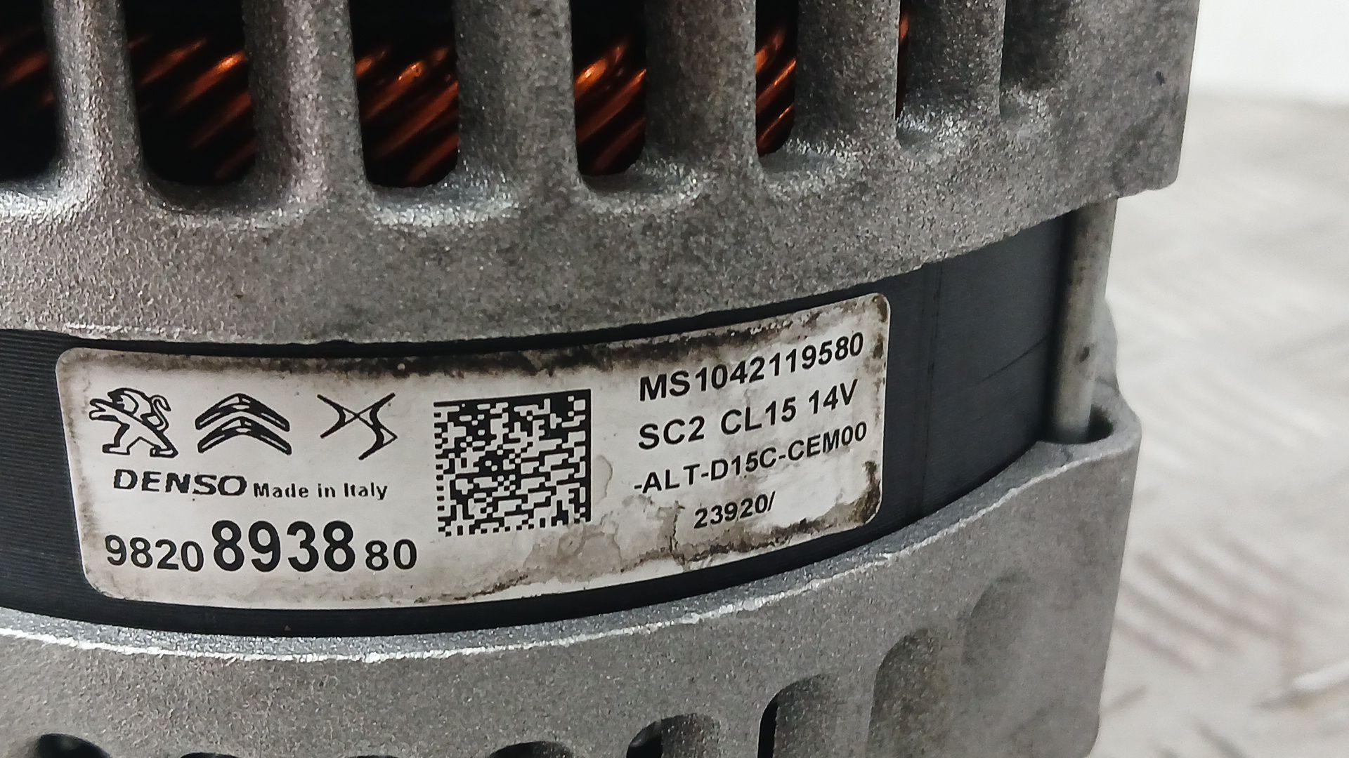 Alternador para Peugeot 2008 Ii (Ud_, Us_, Uy_, Uj_, Ur_, Uc_)