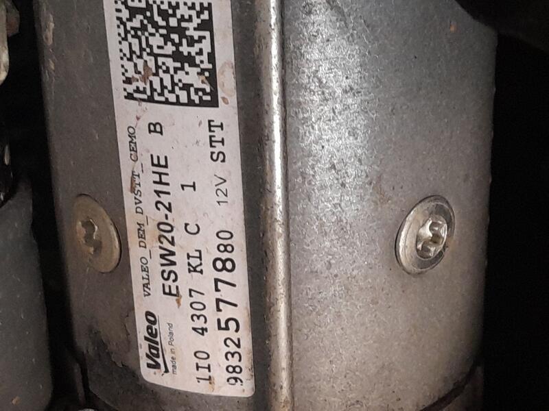 Motor Arranque para Peugeot 2008 Ii (Ud_, Us_, Uy_, Uj_, Ur_, Uc_)