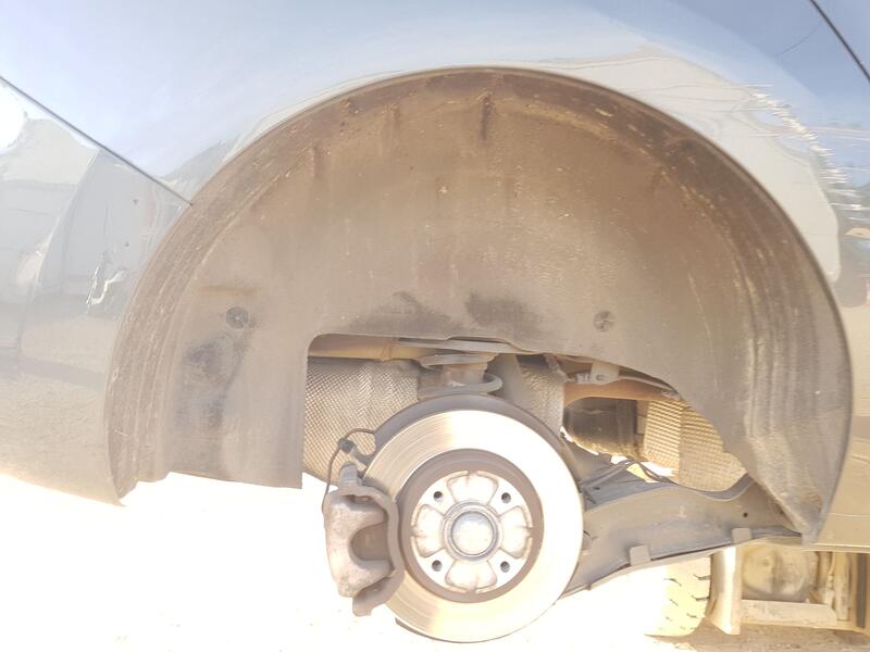 Plastico Pase Rueda Tras. Dch. para Peugeot 5008 (0U_, 0E_)