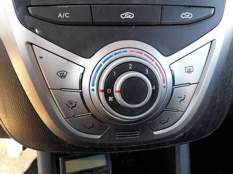Mando Calefaccion / Aire Acondicionado para Hyundai Ix20 (Jc)