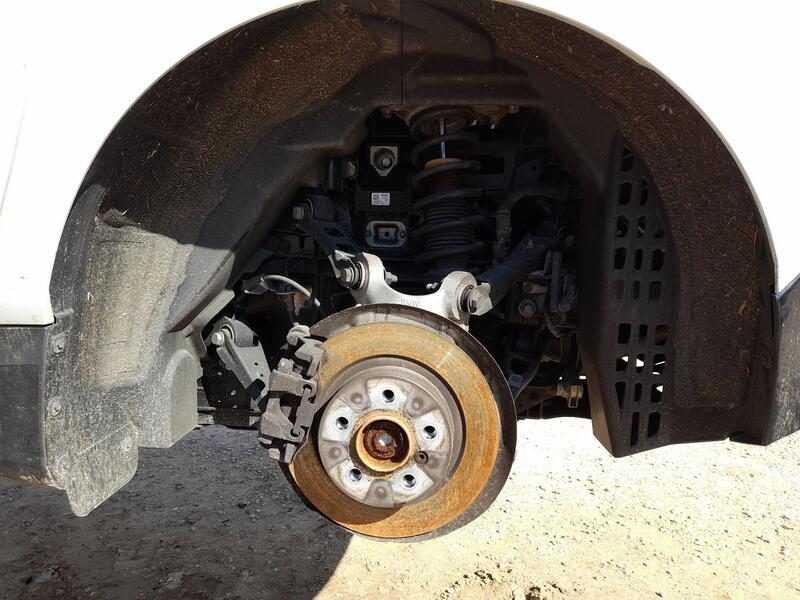 Plastico Pase Rueda Tras. Izq. para Bmw I3 (I01)