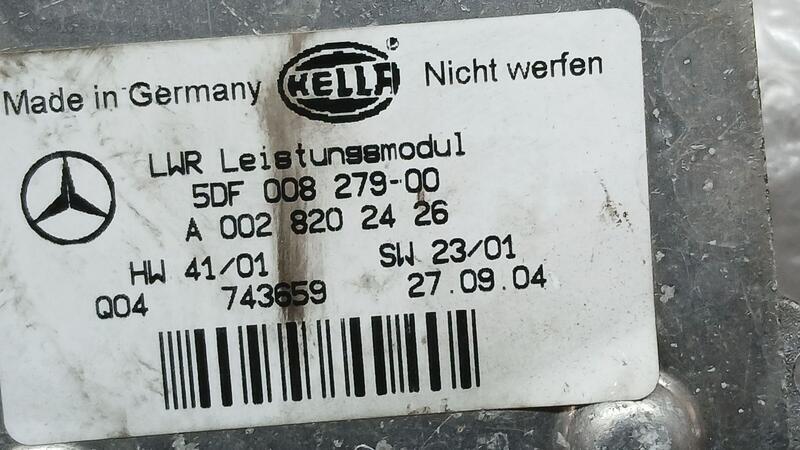 Centralita Faros Xenon para Mercedes-Benz Clase Slk (W171) Roadster