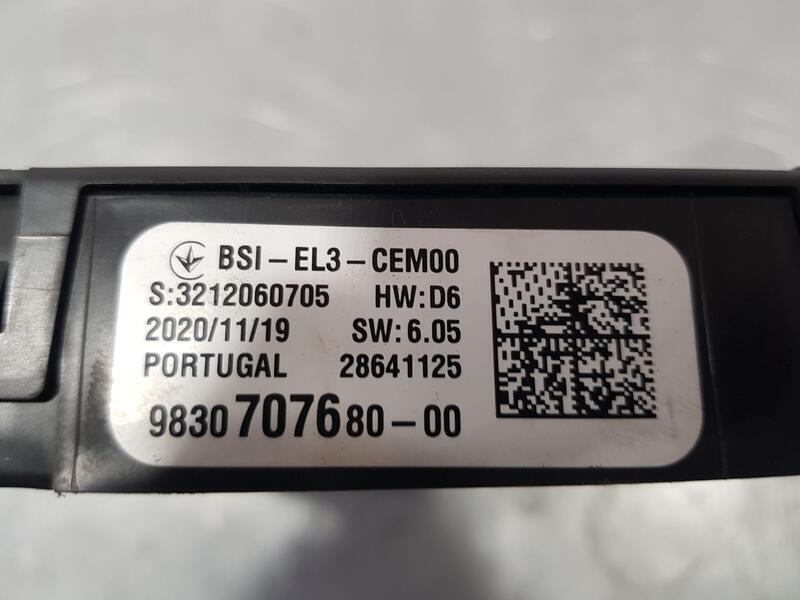 Caja Reles / Fusibles para Toyota Proace City Verso Monospace (Bky_)