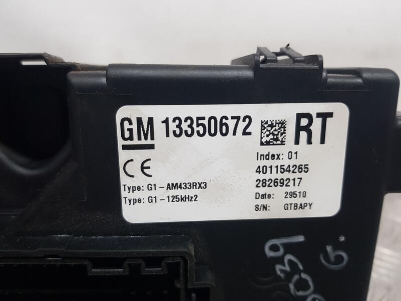 Caja Reles / Fusibles para Opel Corsa D