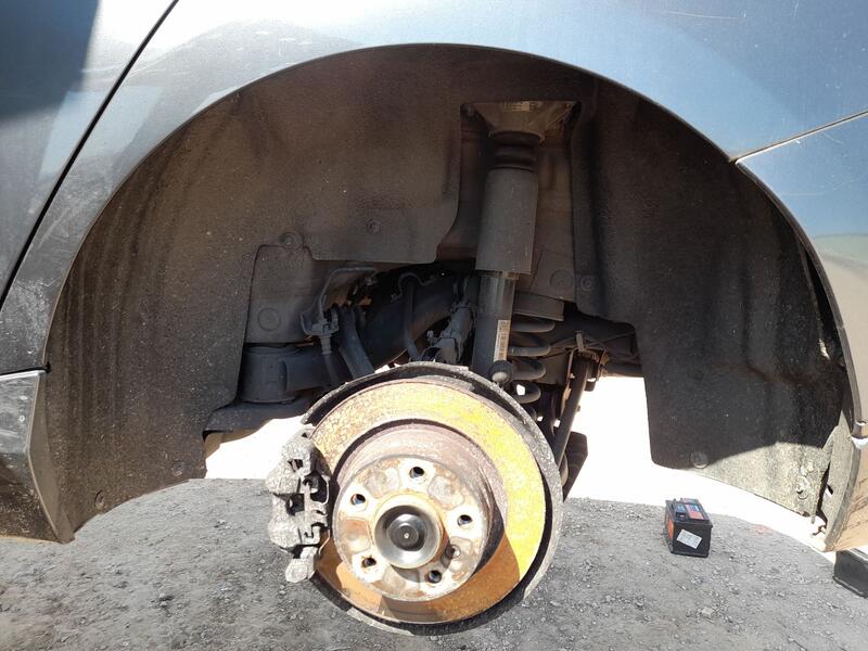 Plastico Pase Rueda Tras. Izq. para Bmw 1 (F20)