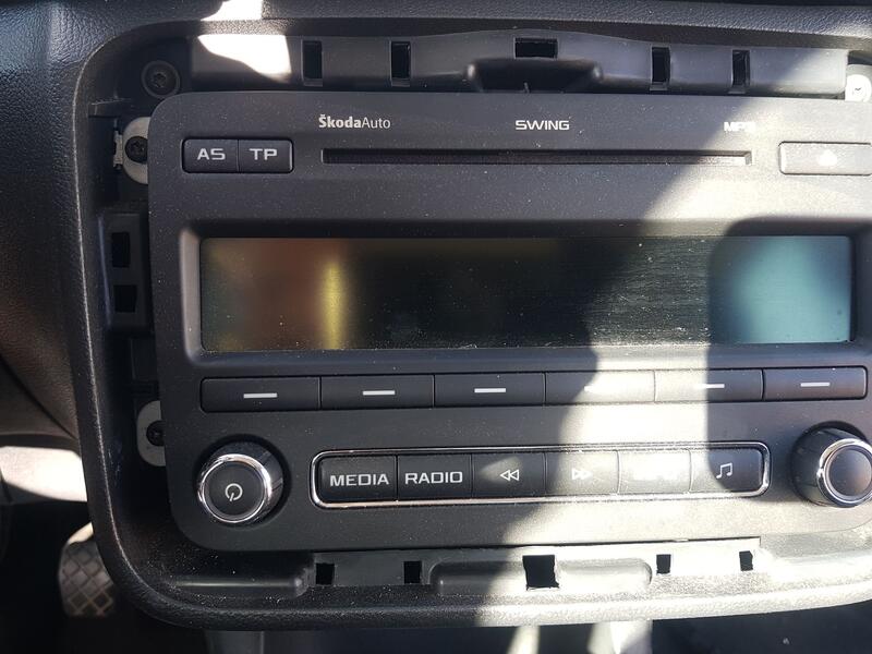 Sistema Audio / Radio Cd para Skoda Fabia Ii (542)