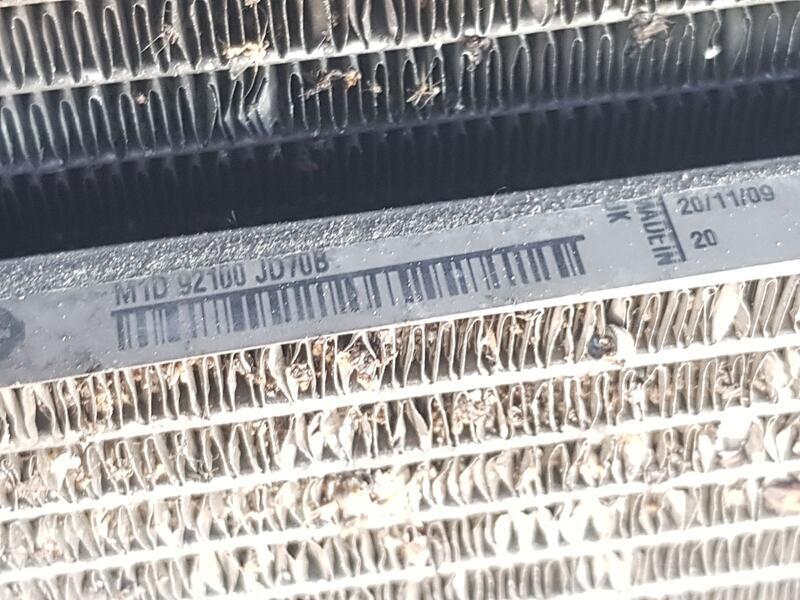 Condensador / Radiador Aire Acondicionado para Nissan Qashqai I (J10, Nj10)