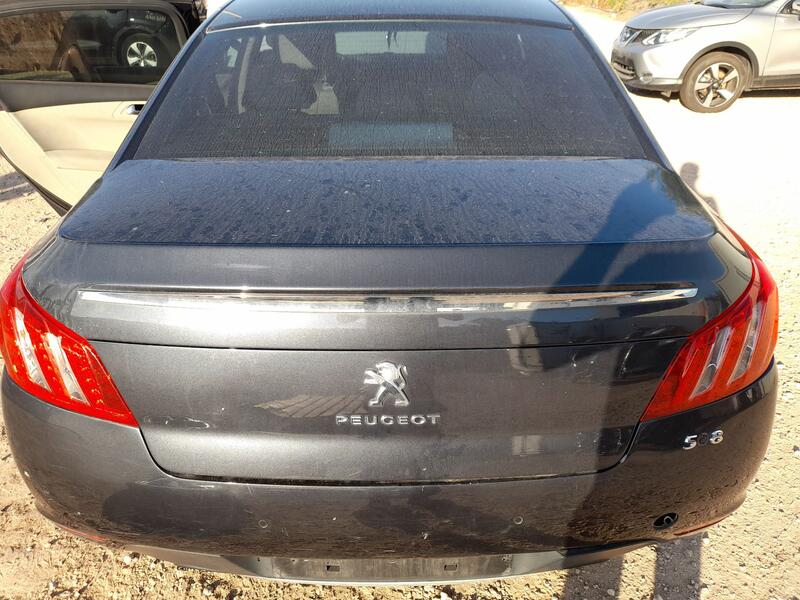 Tapa Maletero para Peugeot 508 I (8D_)