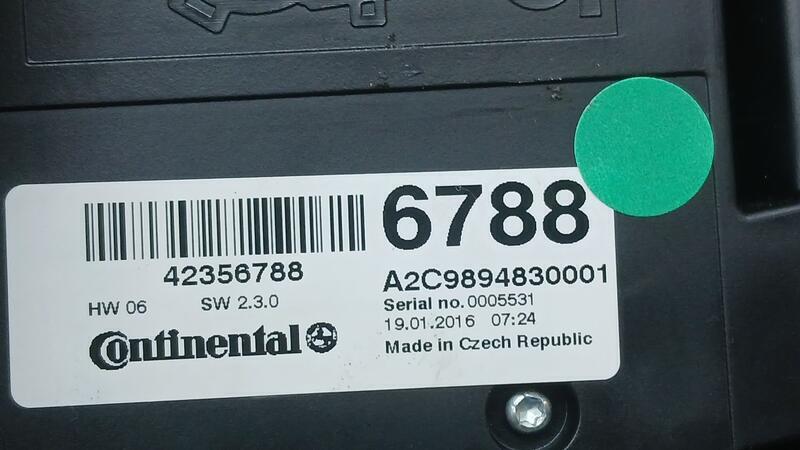 Mando Radio para Opel Mokka / Mokka X (J13)