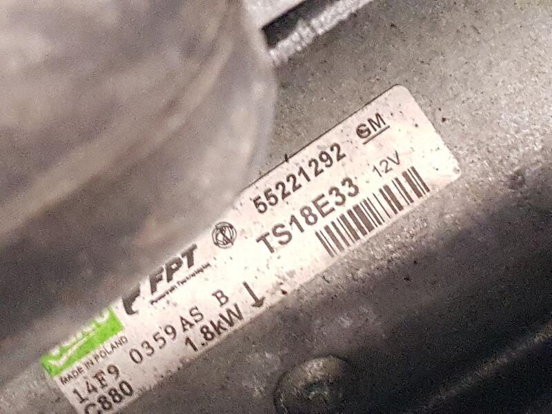 Motor Arranque para Opel Corsa D (S07)