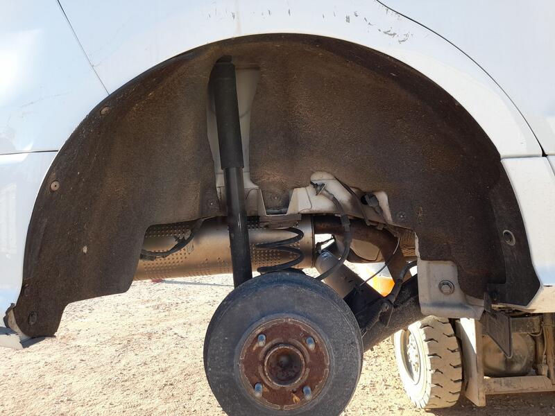 Plastico Pase Rueda Tras. Dch. para Ford Ecosport