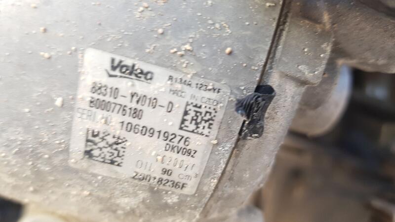 Compresor Aire Acondicionado para Peugeot 108