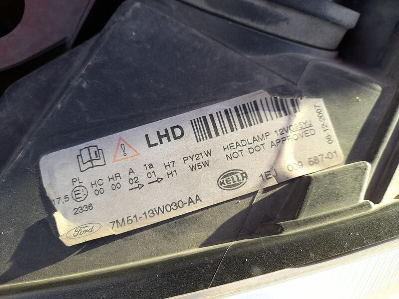 Faro Izquierdo para Ford C-Max (Dm2)