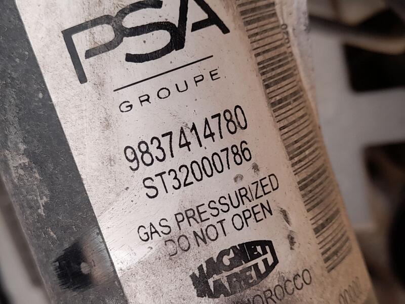 Amortiguador Delantero Derecho para Opel Corsa F (P2Jo)