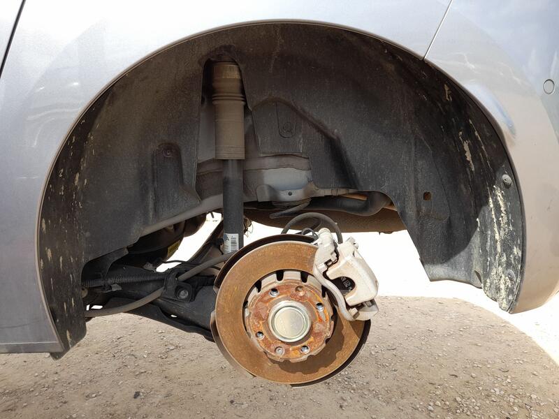 Plastico Pase Rueda Tras. Izq. para Opel Corsa F (P2Jo)