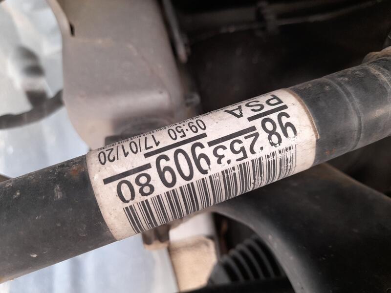 Transmision Delantera Derecha para Opel Corsa F (P2Jo)
