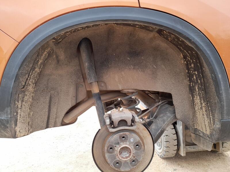 Plastico Pase Rueda Tras. Dch. para Suzuki Vitara (Ly)