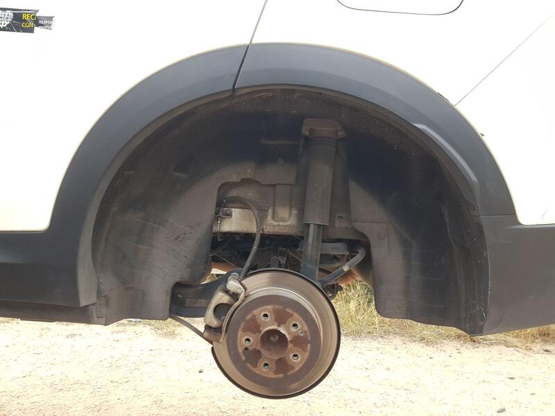 Plastico Pase Rueda Tras. Izq. para Ssangyong Korando (C300)