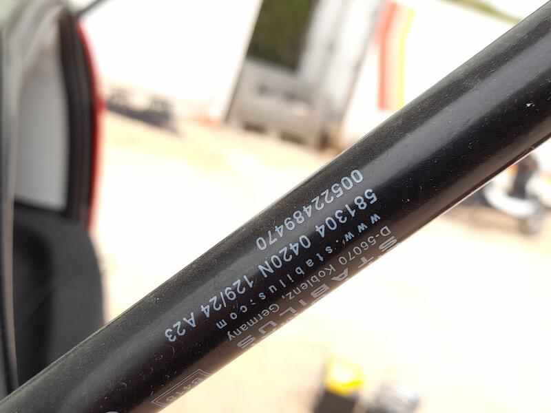 Amortiguadores Maletero / Porton para Fiat Panda (312_, 319_)