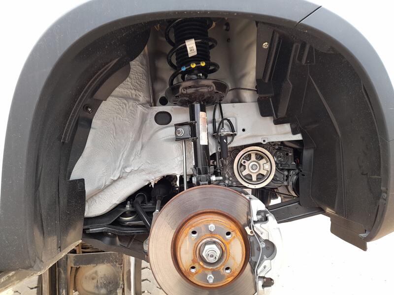 Plastico Pase Rueda Del. Dch. para Fiat Panda (312_, 319_)