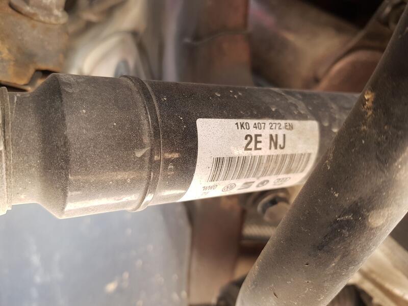 Transmision Delantera Derecha para Volkswagen Eos (1F7, 1F8)