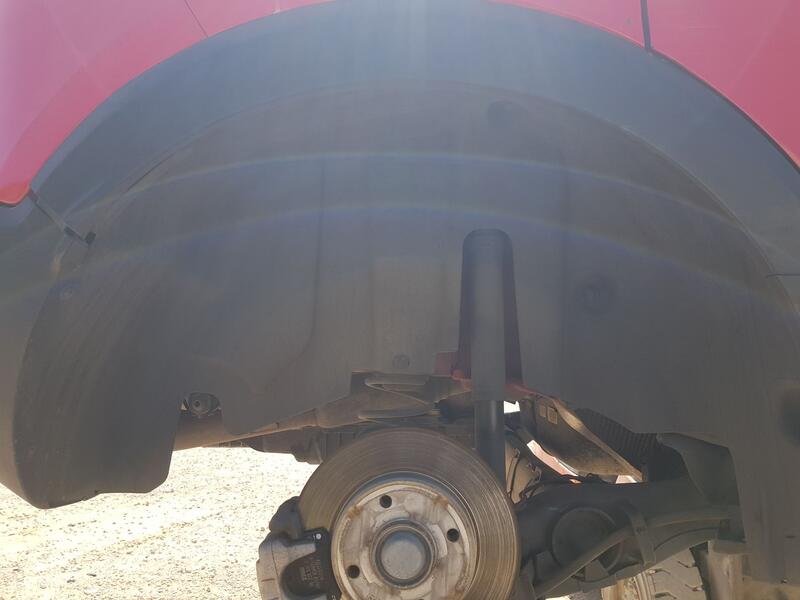 Plastico Pase Rueda Tras. Dch. para Opel Crossland X / Crossland (P17, P2Qo)