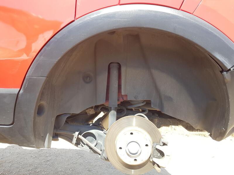 Plastico Pase Rueda Tras. Izq. para Opel Crossland X / Crossland (P17, P2Qo)